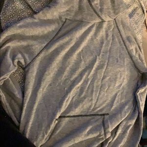 Gray hoodie